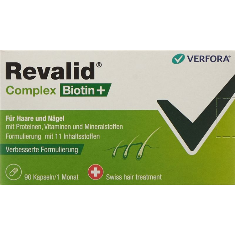 Complesso Revalid Biotin+ Kaps 90 Stk