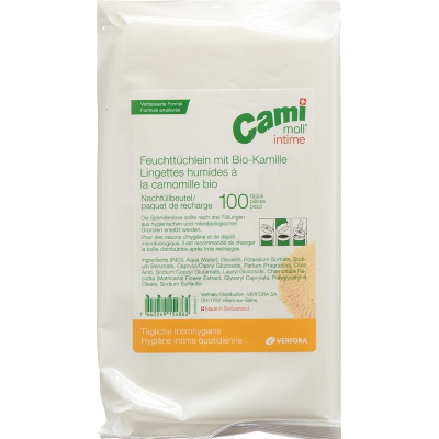 Cami moll intime feuchttücher បំពេញ nf