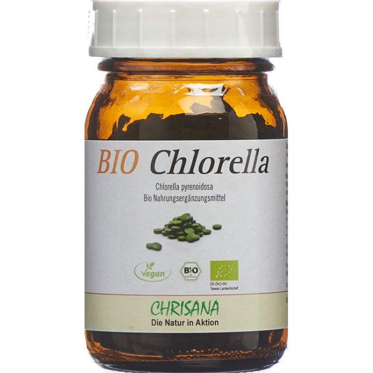 Chrisana Bio Chlorella Tabl Glas 250 Stk