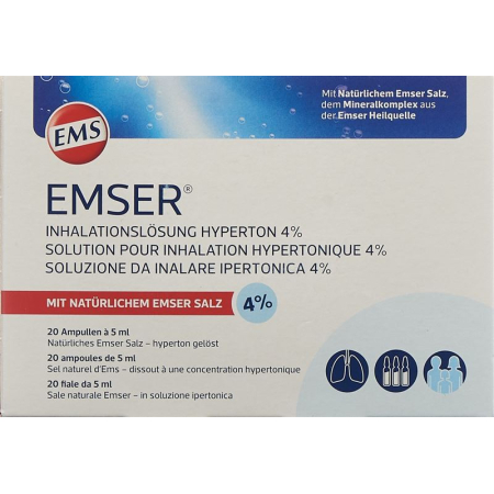 EMSER साँस लेना 4% हाइपरटोन