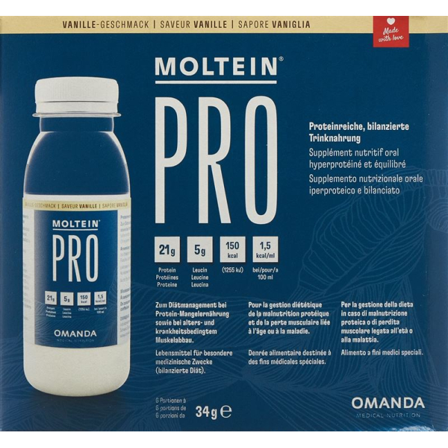 MOLTEIN PRO 1.5 バニラ