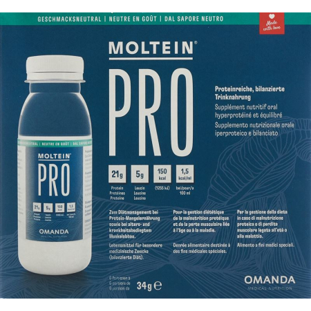 Moltein PRO 1.5 Geschmacks محايد 340 جم