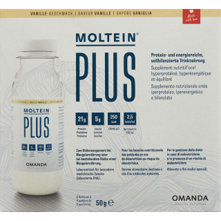 Moltein PLUSS 2,5 Vanilje Btl 750 g