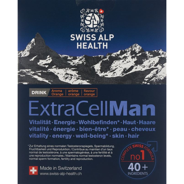 EXTRA CELL Man Drink - Nutritional Supplement for Men's Health