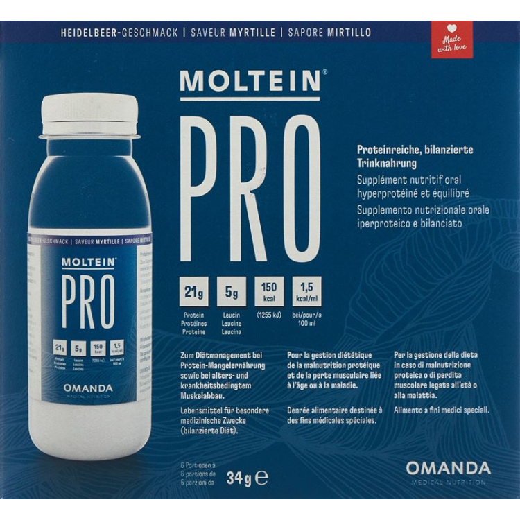 MOLTEIN PRO 1.5 Heidelbeere