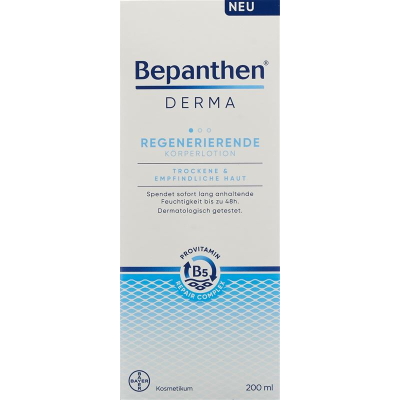 Bepanthen derma regenerierende körperlotion tube 200 ml