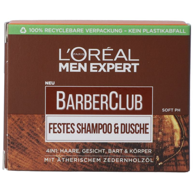 Men Expert Barberclub סבון מוצק Fl 80 גרם