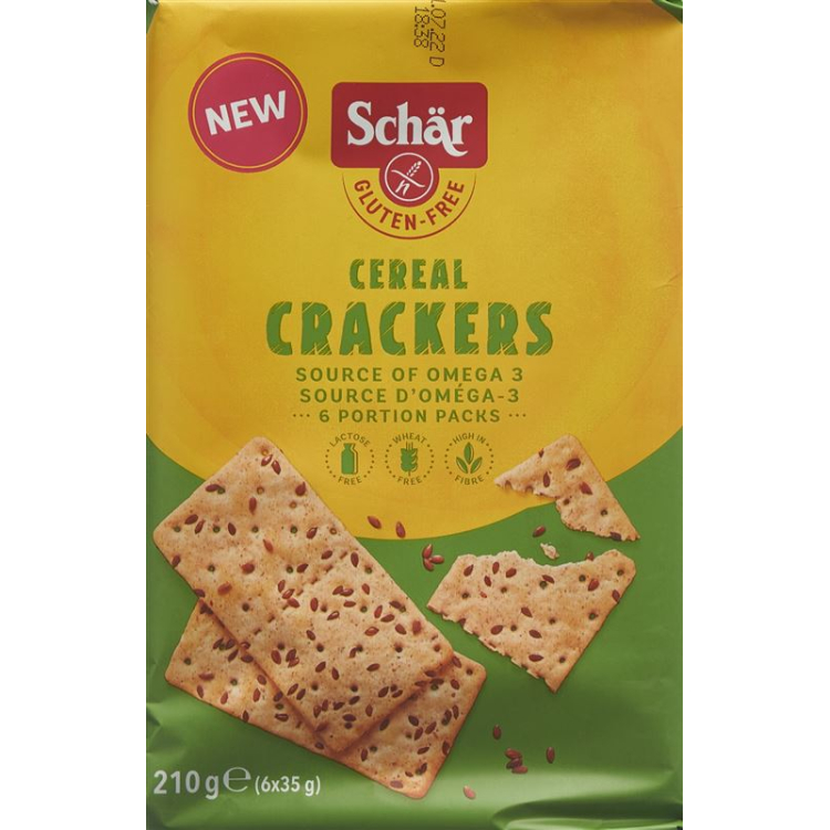 Schär Crackers Płatki bezglutenowe 210 g