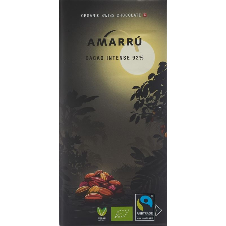 Amarru Cacao Intense 92% Bio Fairtrade 80 գ