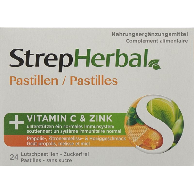 STREPHERBAL Pastillen PropolisandHoniggeschm