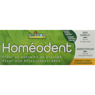 Homeodent tand- och tandköttsvård komplett citrontub 75 ml