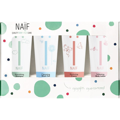 NAIF The Mini Set Baby Reise 4x аялалын хэмжээтэй бүтээгдэхүүн