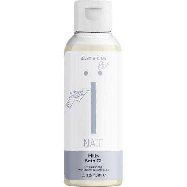 Naif Mléčný koupelový olej Badeöl Fl 100 ml