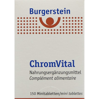 Burgerstein Chromvital tabletter 150 stk