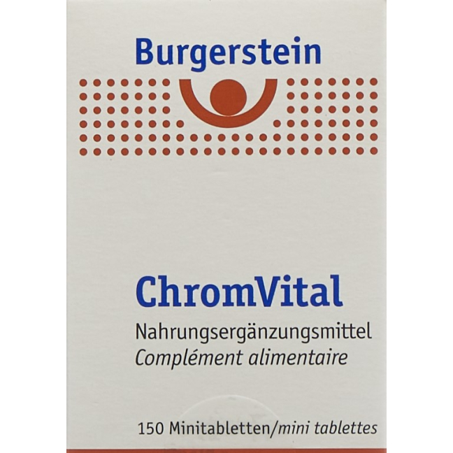 Burgerstein Chromvital tabletləri 150 ədəd