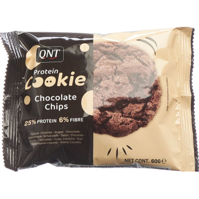 Qnt protein cookie sjokolade chips