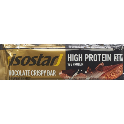 Isostar ប្រូតេអ៊ីនខ្ពស់ riegel choc crispy