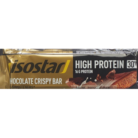ISOSTAR High Protein Riegel Choc Traškus