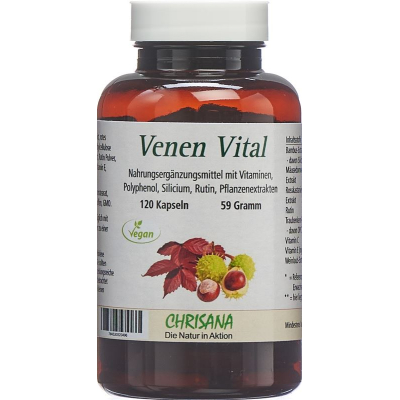 Chrisana venen vital kaps can 120 stk