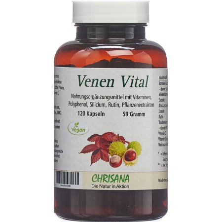 CHRISANA Venen Vital Kaps Ds - Nutritional Supplement for Body Care
