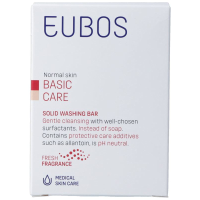 Eubos Seife fest parfumiert rosa 125 g