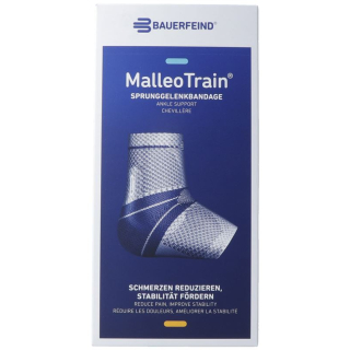 MALLEOTRAIN active bandage size 4 right titanium (n)