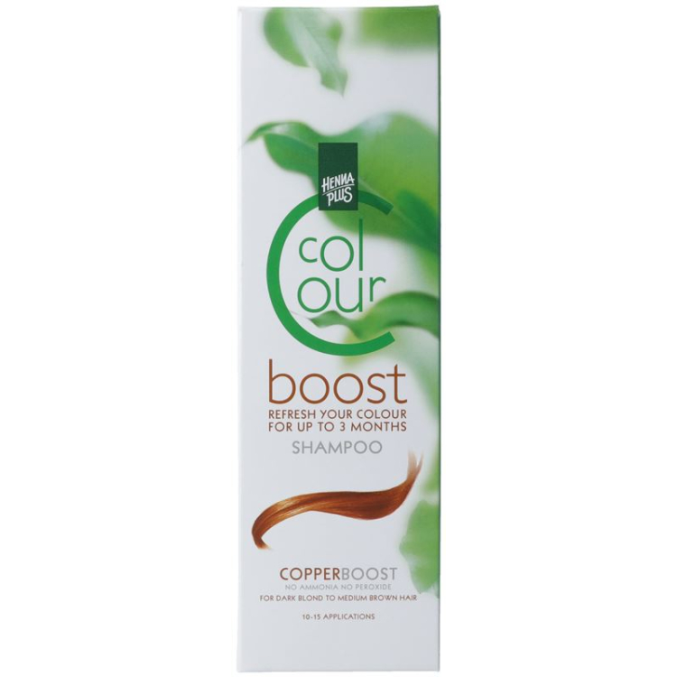 Henna Plus Colour Boost Shampoo Copper 200 ml