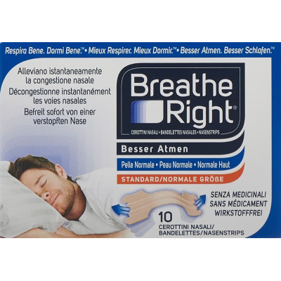 BREATHE RIGHT NORMAL 10 PCS