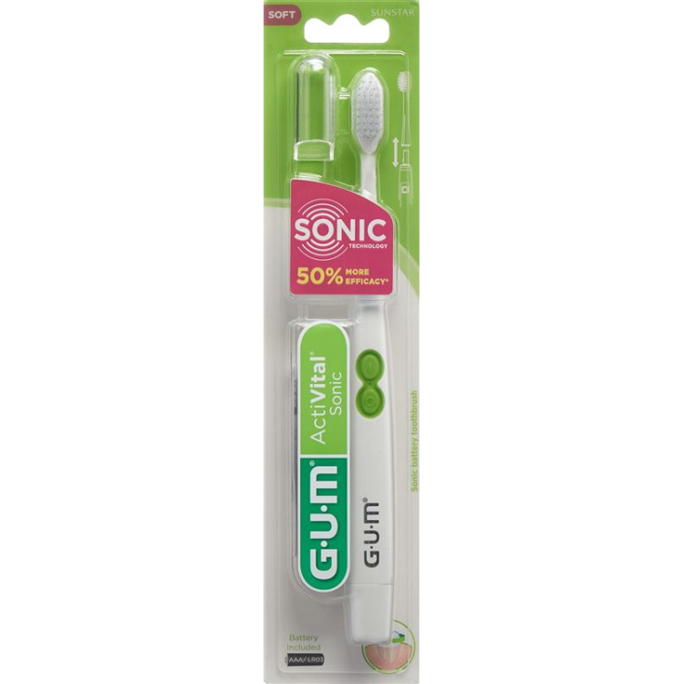 GUM ActiVital Sonic Schallzahnbürste 바이스