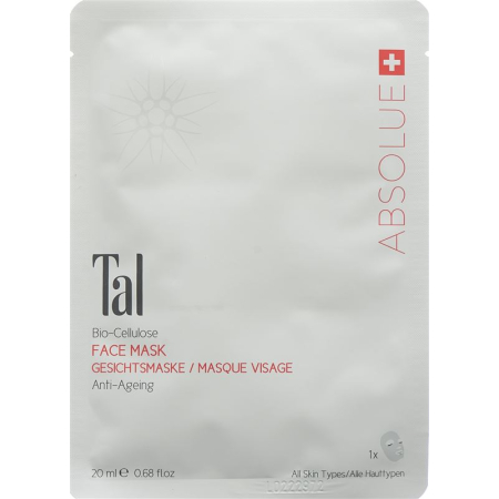Tal Absolute Bio Cellulose Mask 3 Bags 20ml