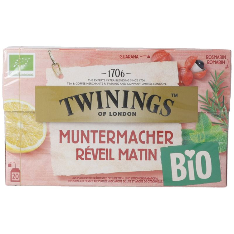 Twinings Muntermacher Bio 20 Btl 1.9 கிராம்