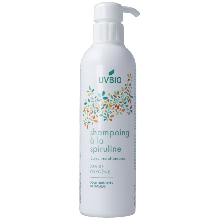 UVBIO Spirulina shampoo Bio 250 ml