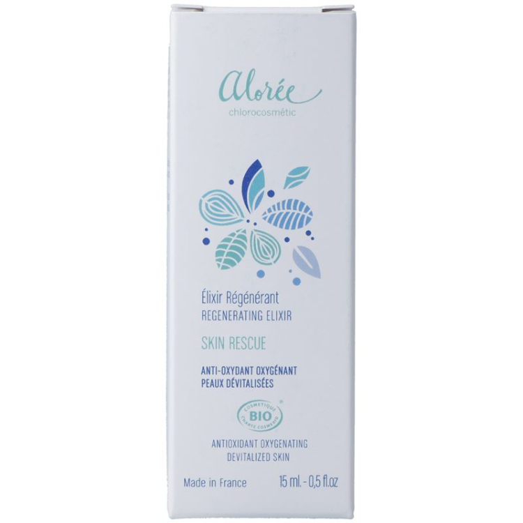 ALOREE Elixir regénérant skin rescue bio