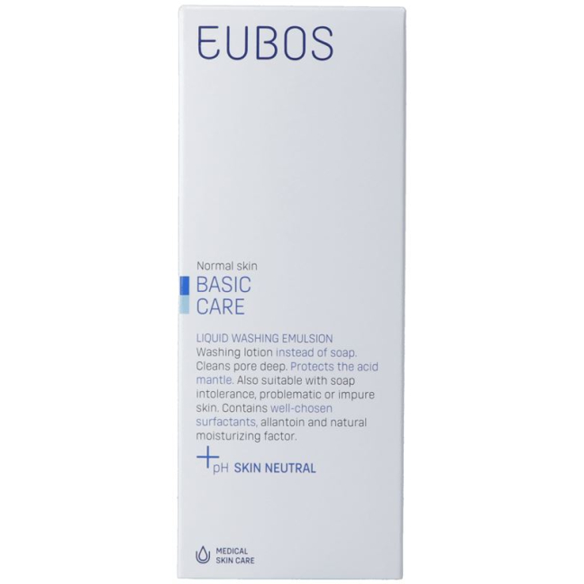 Eubos Seife liquide unparfümiert blau Fl 200 ml