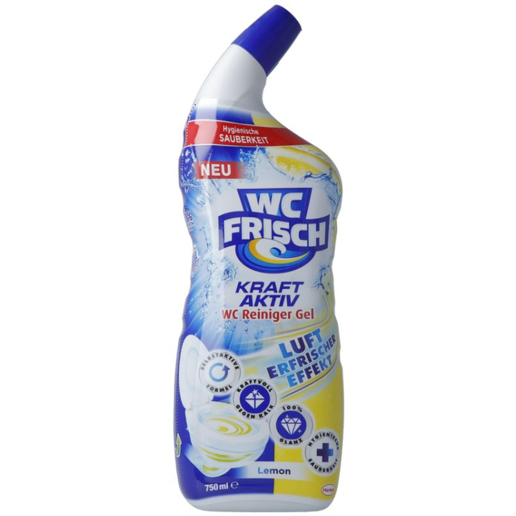 WC-FRISCH Kraft-Aktiv WC ライニガー レモン