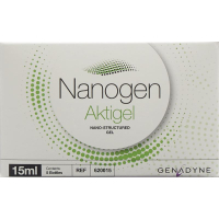 Nanogen Aktigel wound healing gel organic 15 ml