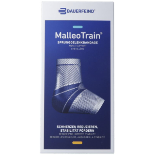 MALLEOTRAIN active bandage size 4 left titanium (n)