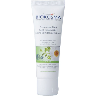 Biokosma Foot Cream 6 in 1 Mini-Size Tb 20 ml