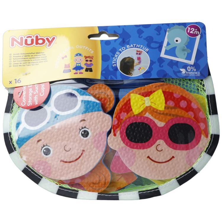 Nuby Badefiguren البس لي فتاة هافتن Badewanne / Fliesen