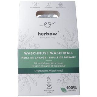 HERBOW Waschnuss Waschball 100% natürlich