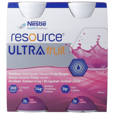 Resource ultra fruit waldbeere 4 fl 200 мл