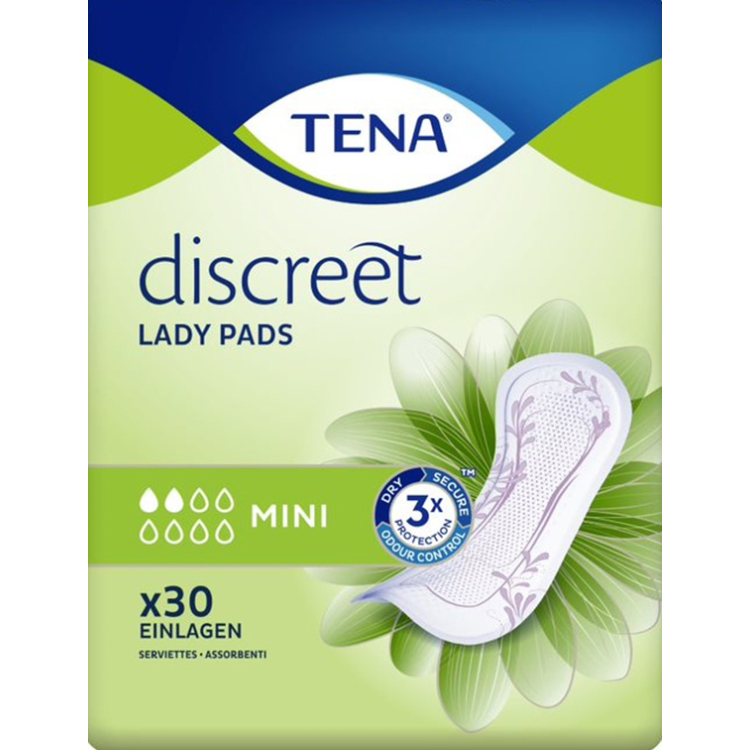 TENA Lady Mini discreet 6 x 30 pcs