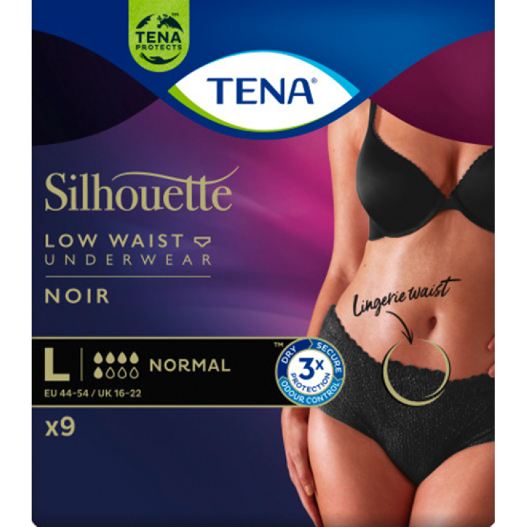 TENA Silhouette Normal L siyah