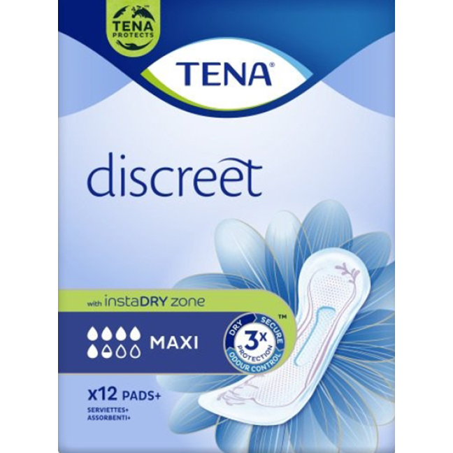 Buy TENA Lady discreet Maxi 12 Stk - Beeovita.com