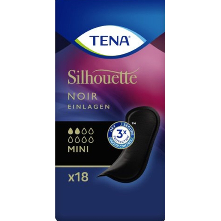 Podpaska TENA Silhouette Noir Mini 18 szt