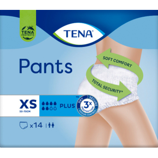 TENA Pants Plus XS 14 pcs