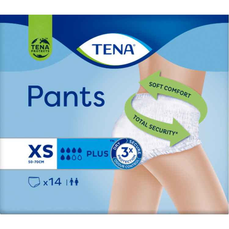 TENA Pants Plus XS 4 x 14 pcs