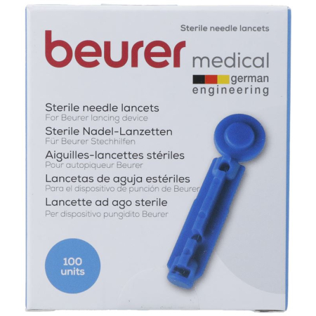 Beurer lancets sterile 4 x 25 pcs