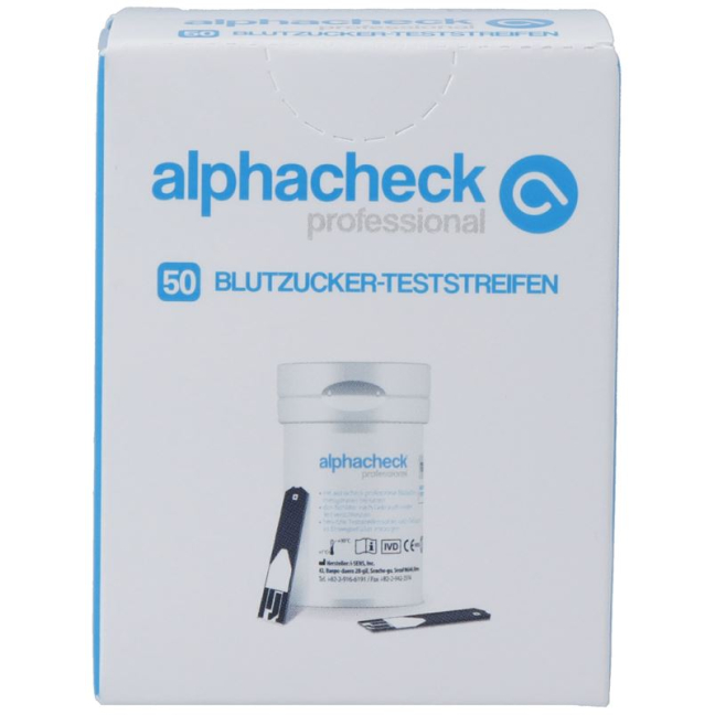 Máy kiểm tra Blutzucker chuyên nghiệp ALPHACHECK
