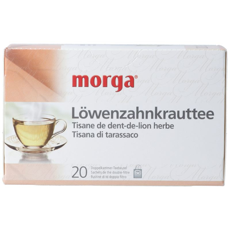 Morga paardenbloem kruidenthee met sleeve zakje 20 st